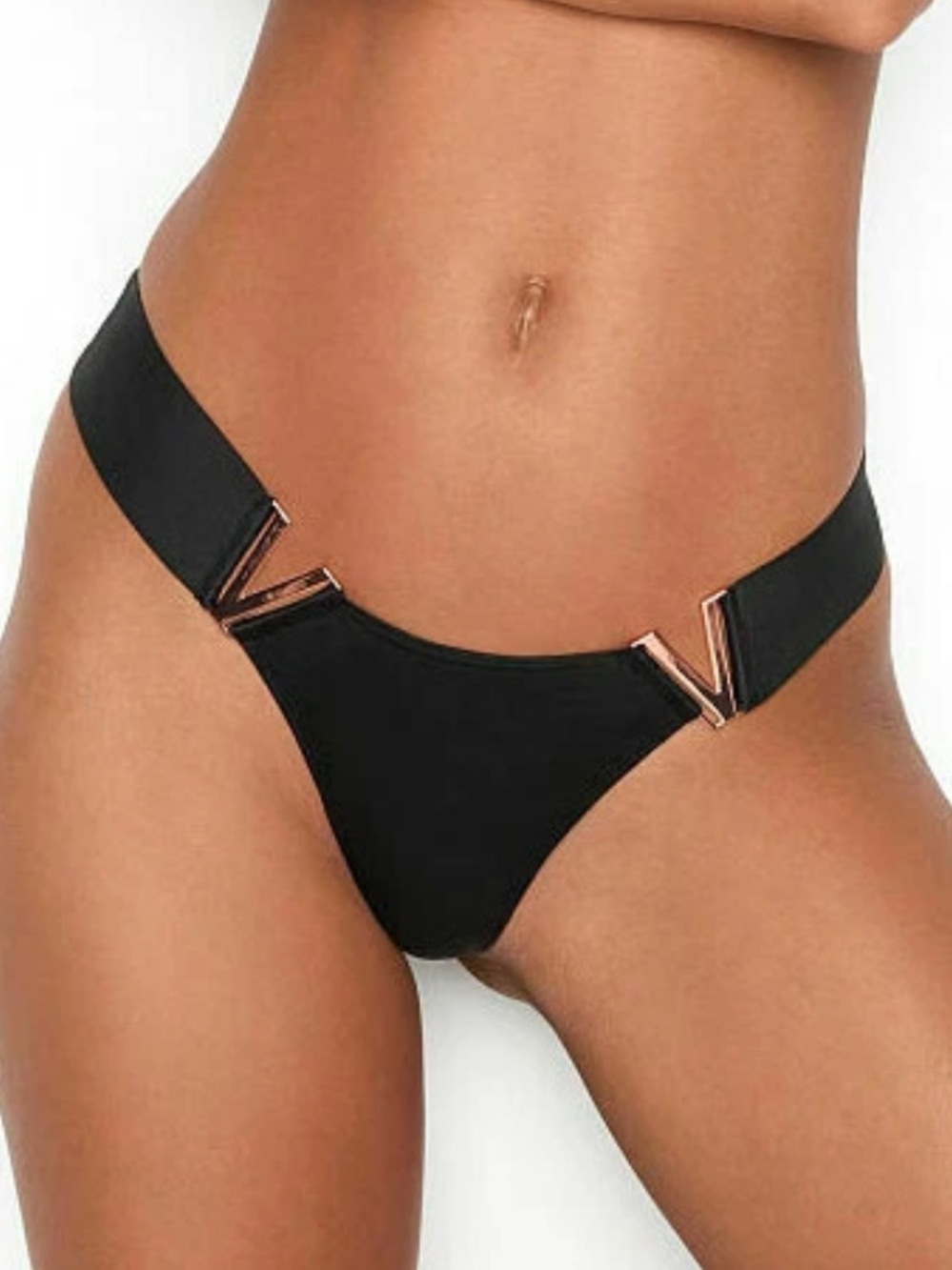 Victorias Secret SEXY Brazilian Bombshell Hi Leg Luxe V Cheeky Panty